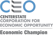 Centerstate Corporation For Economic Opportunity badge.