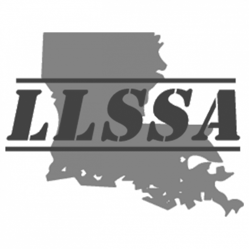 Gray LLSSA badge.