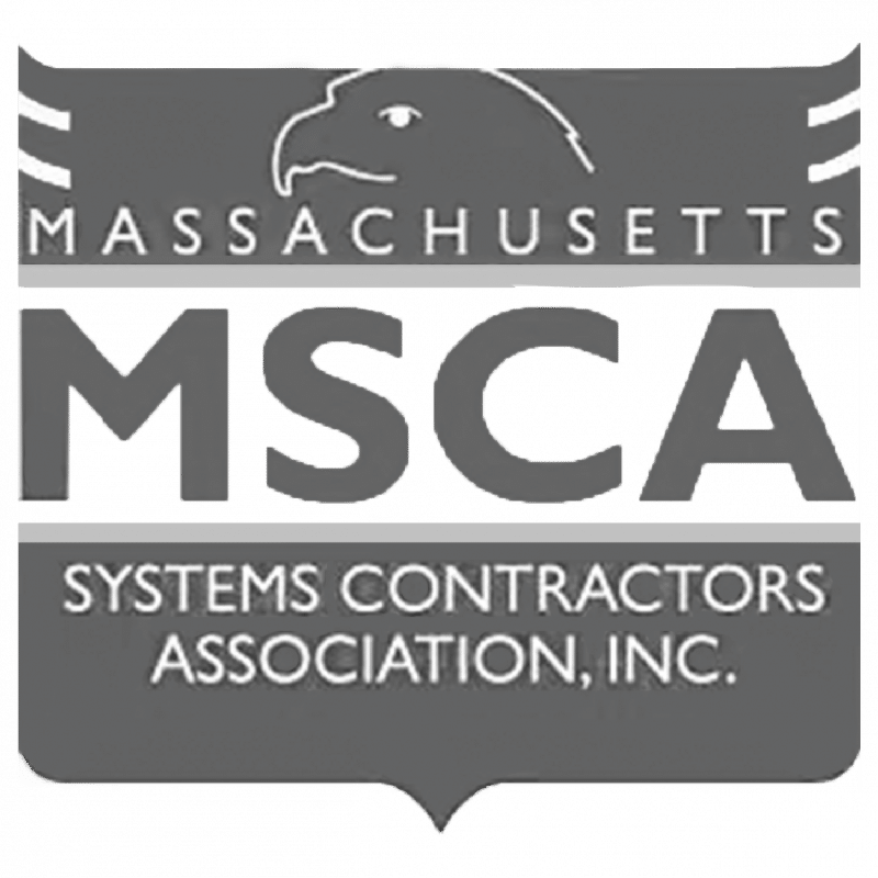 MSCA Massachusetts Systems Contractors Association, Inc. badge.