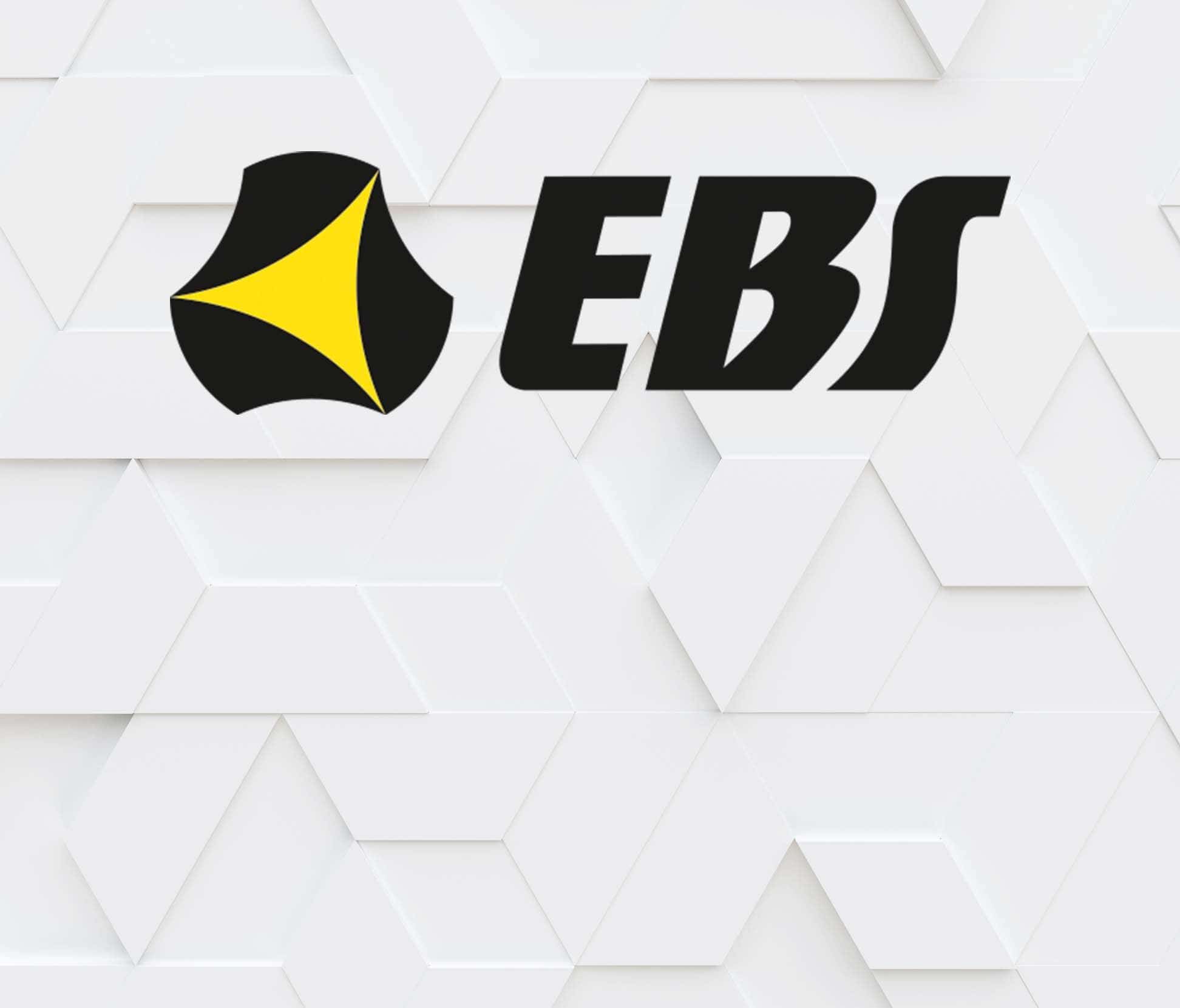 Black and yellow EBS badge.