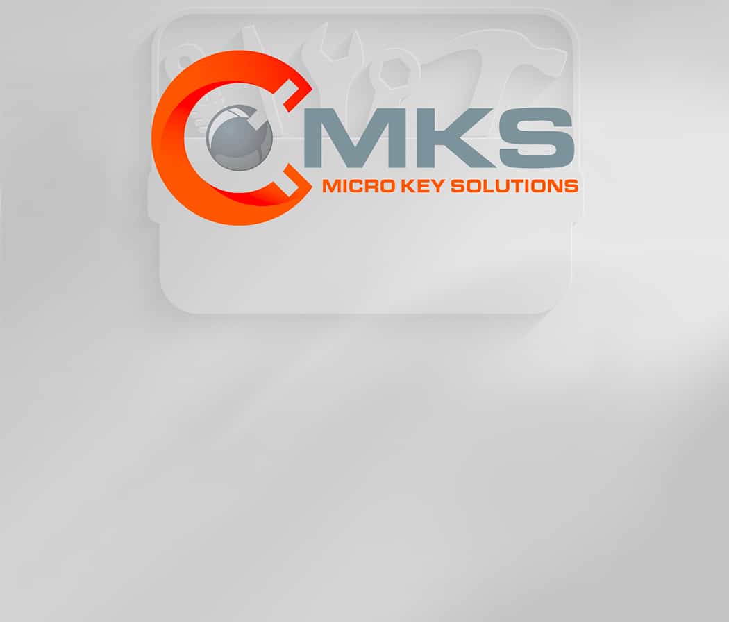 MKS Micro Key Solutions badge.