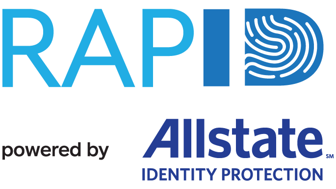 RAPID Allstate Identity Protection badge.