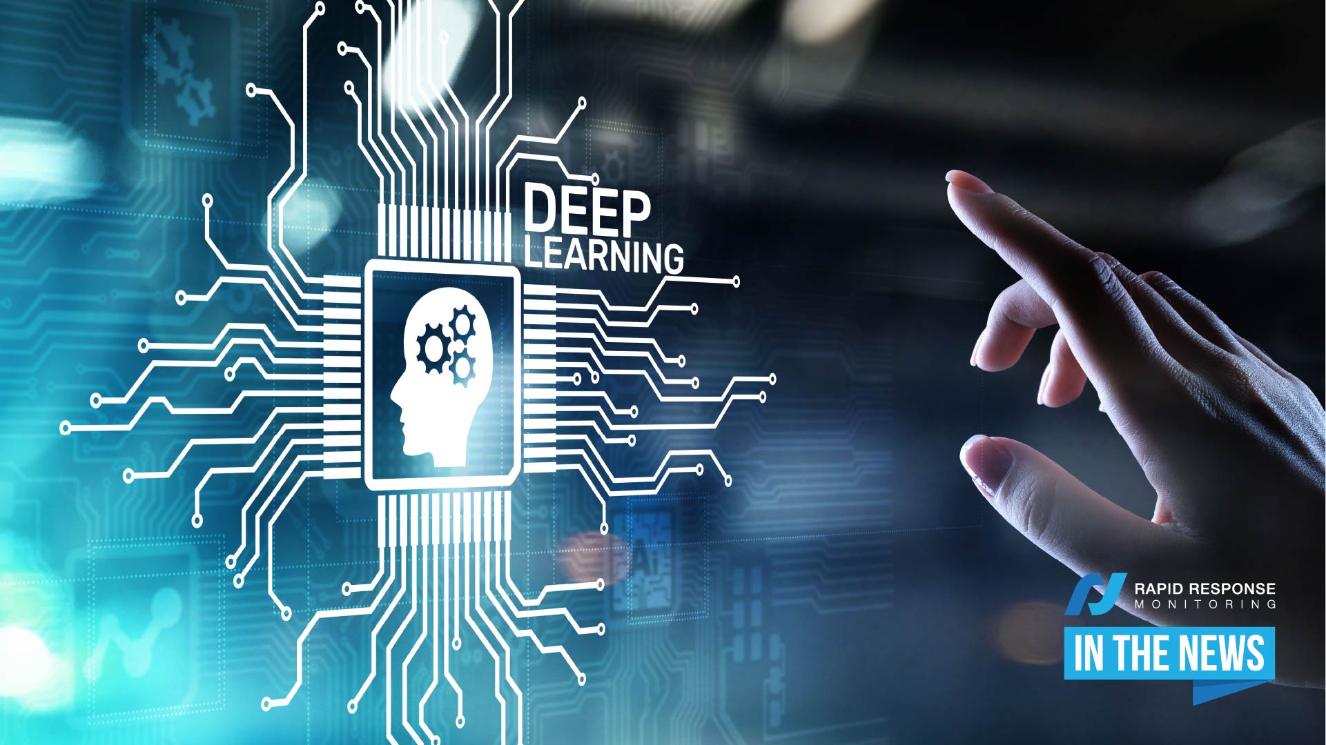 Ai deep learning graphic for the alarm industry