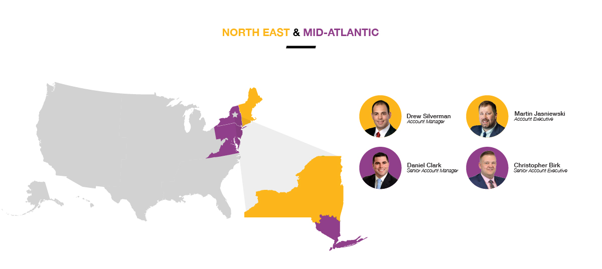 Meet Our Sales Team 2 New England Mid Atlantic 100